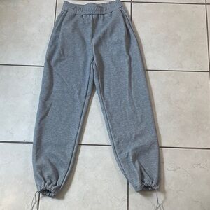Lined Gray Jogger Sweats - Cold weather approved!